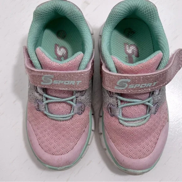 Skechers Sport Toddler girls sneakers - 7M - Picture 4 of 9